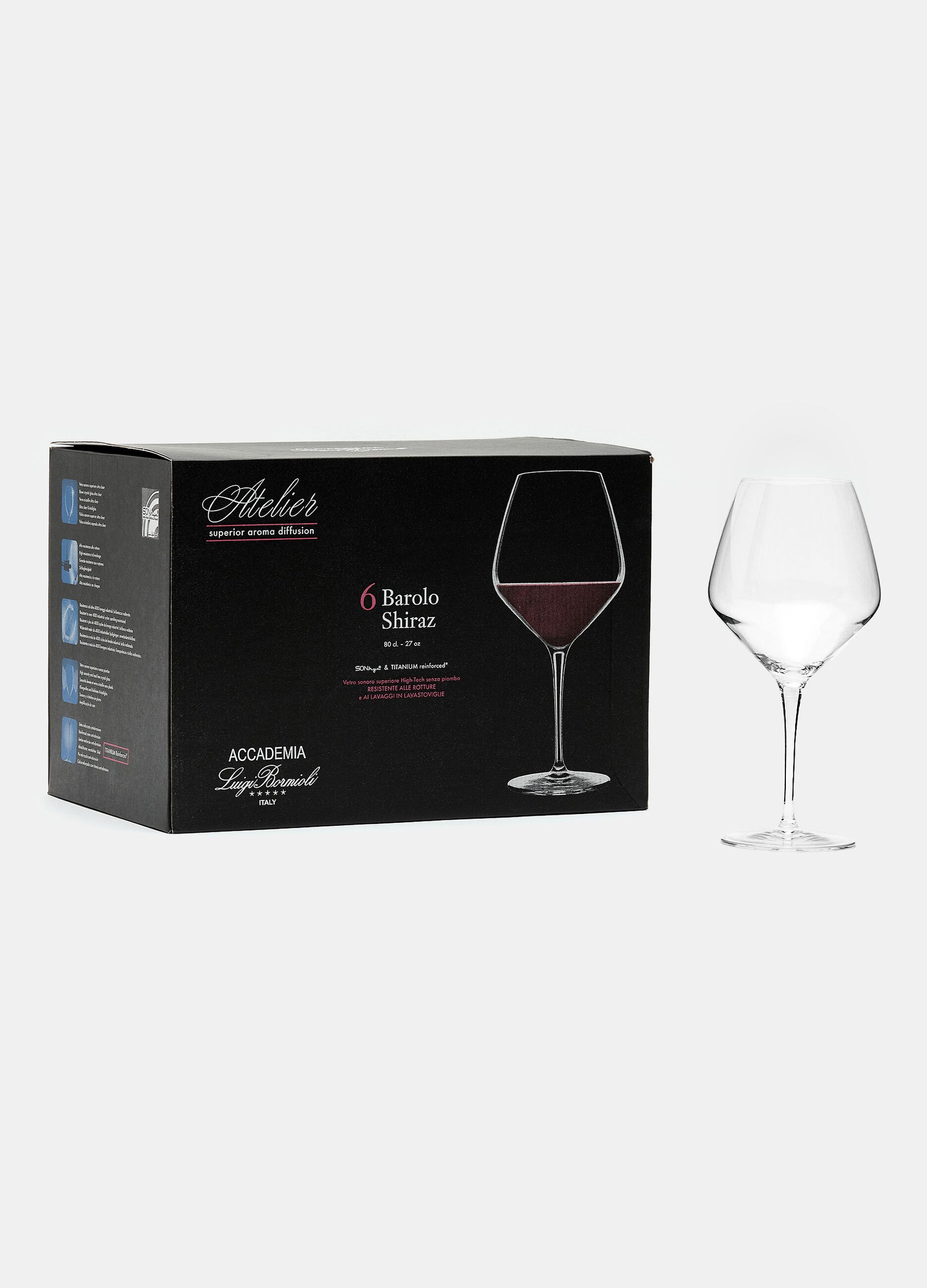 Set of 6 red wine glasses_1