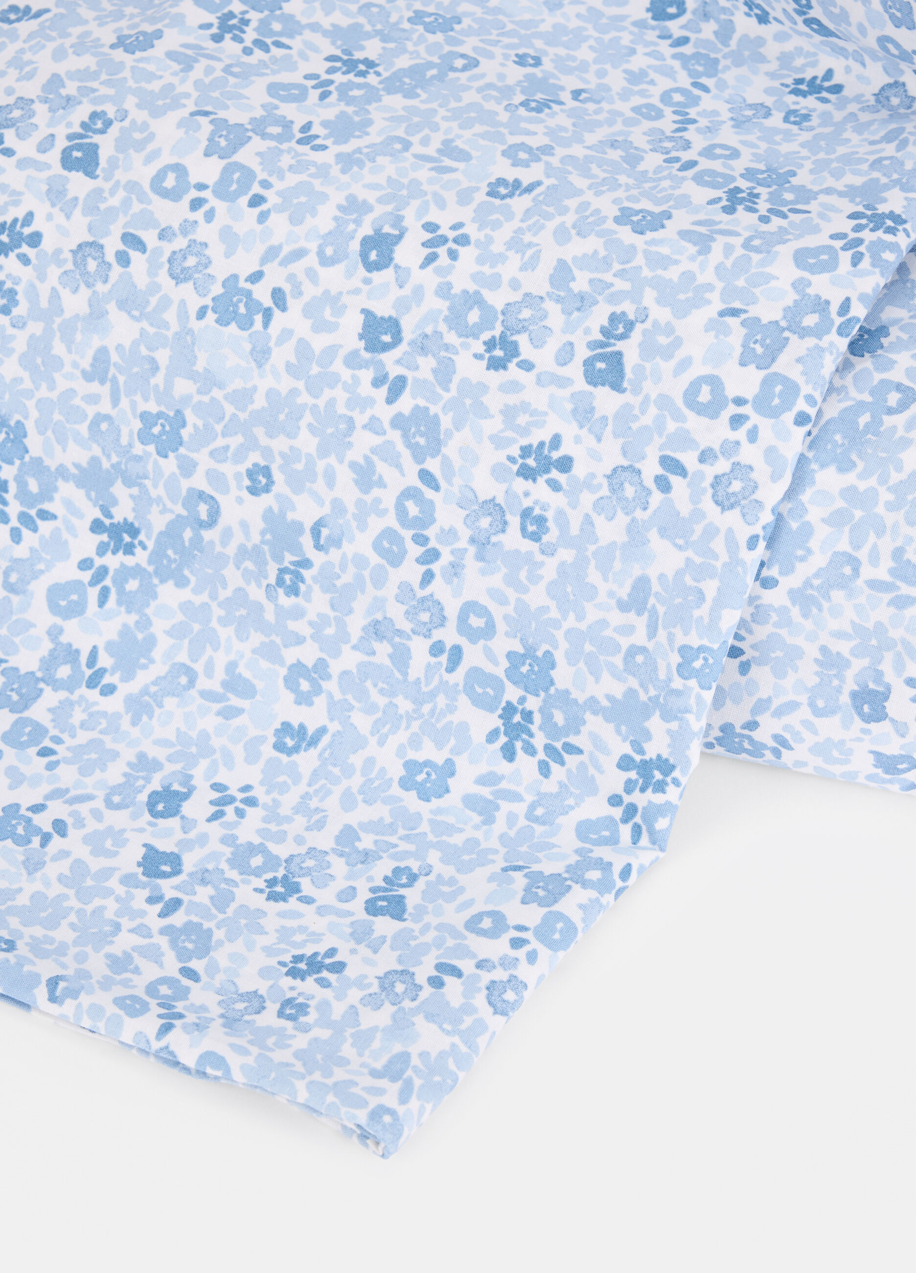 Single-bed sheet in cotton with micro motif_1