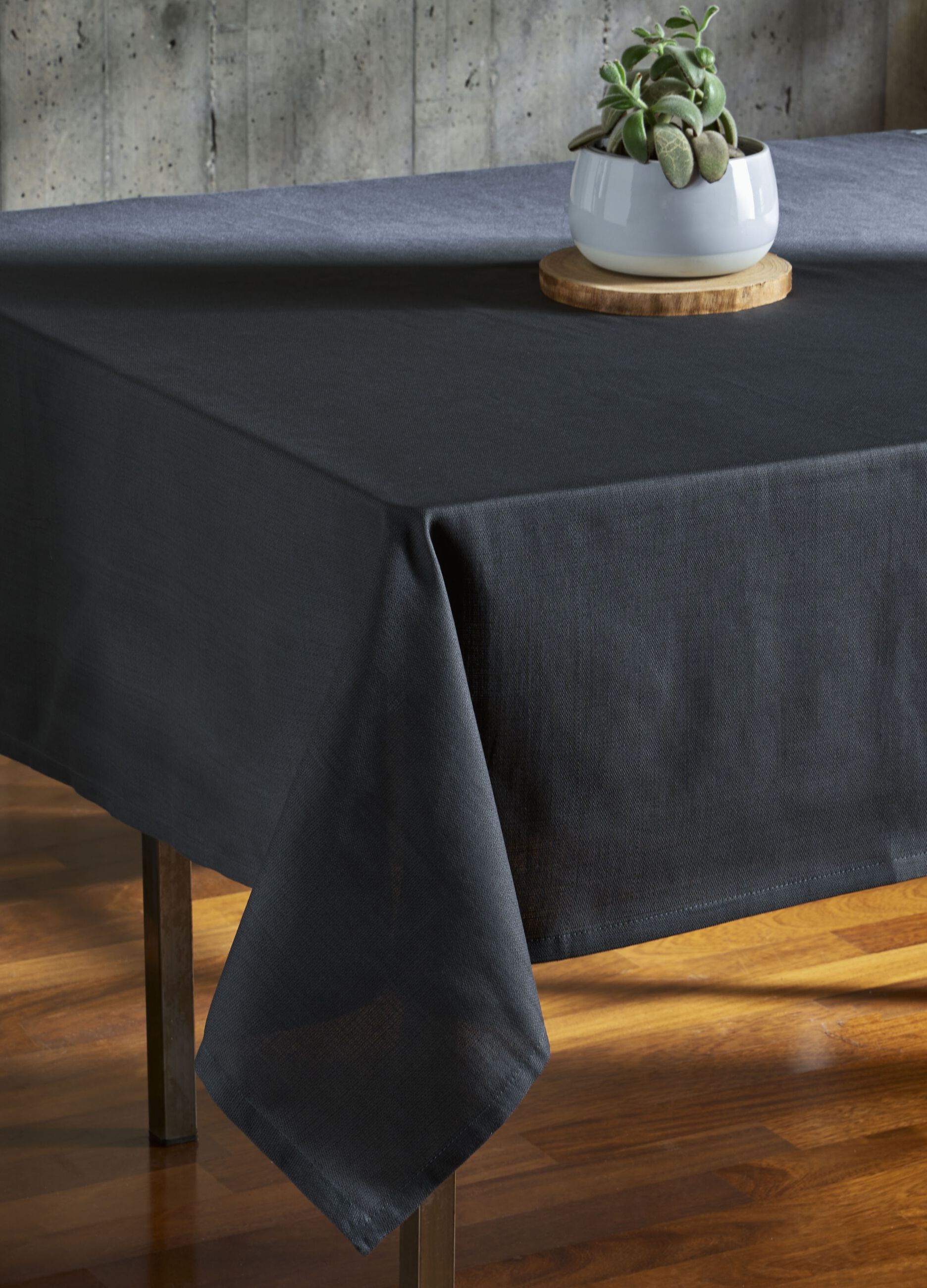 8-place tablecloth in Panama cotton fabric _0