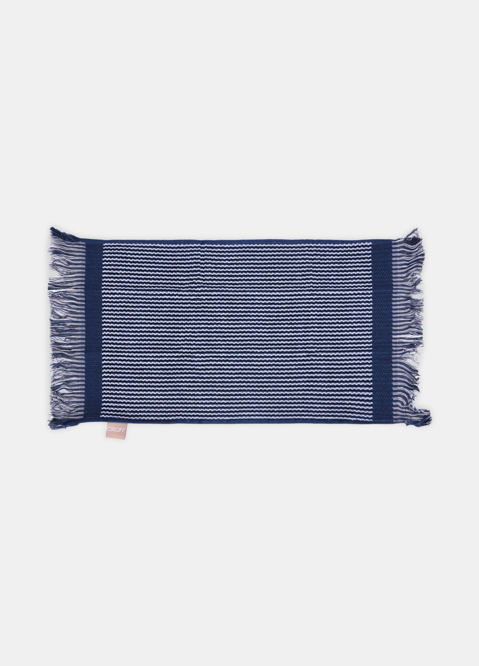 Large striped towel