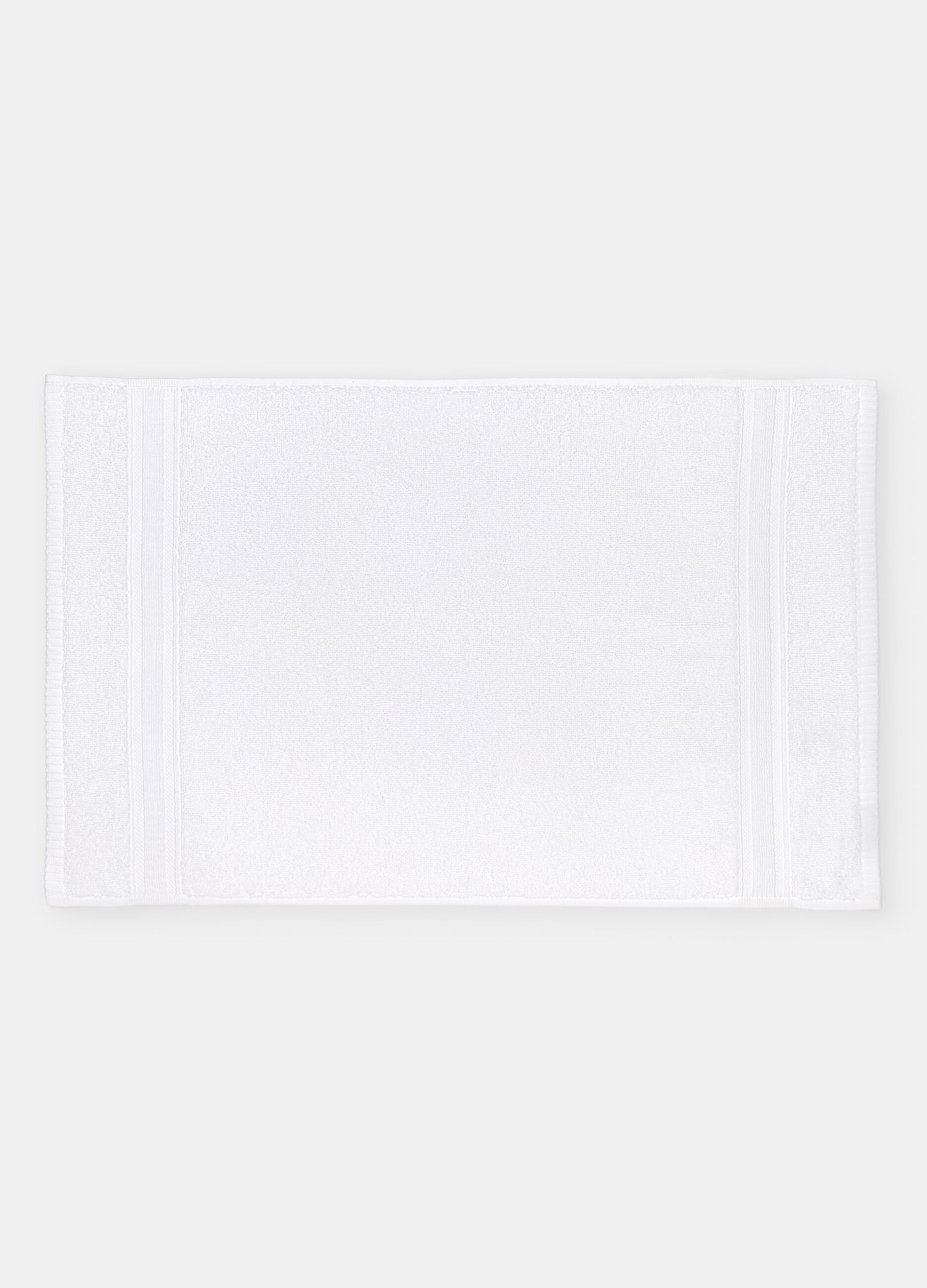Solid colour face cloth in 100% cotton_1