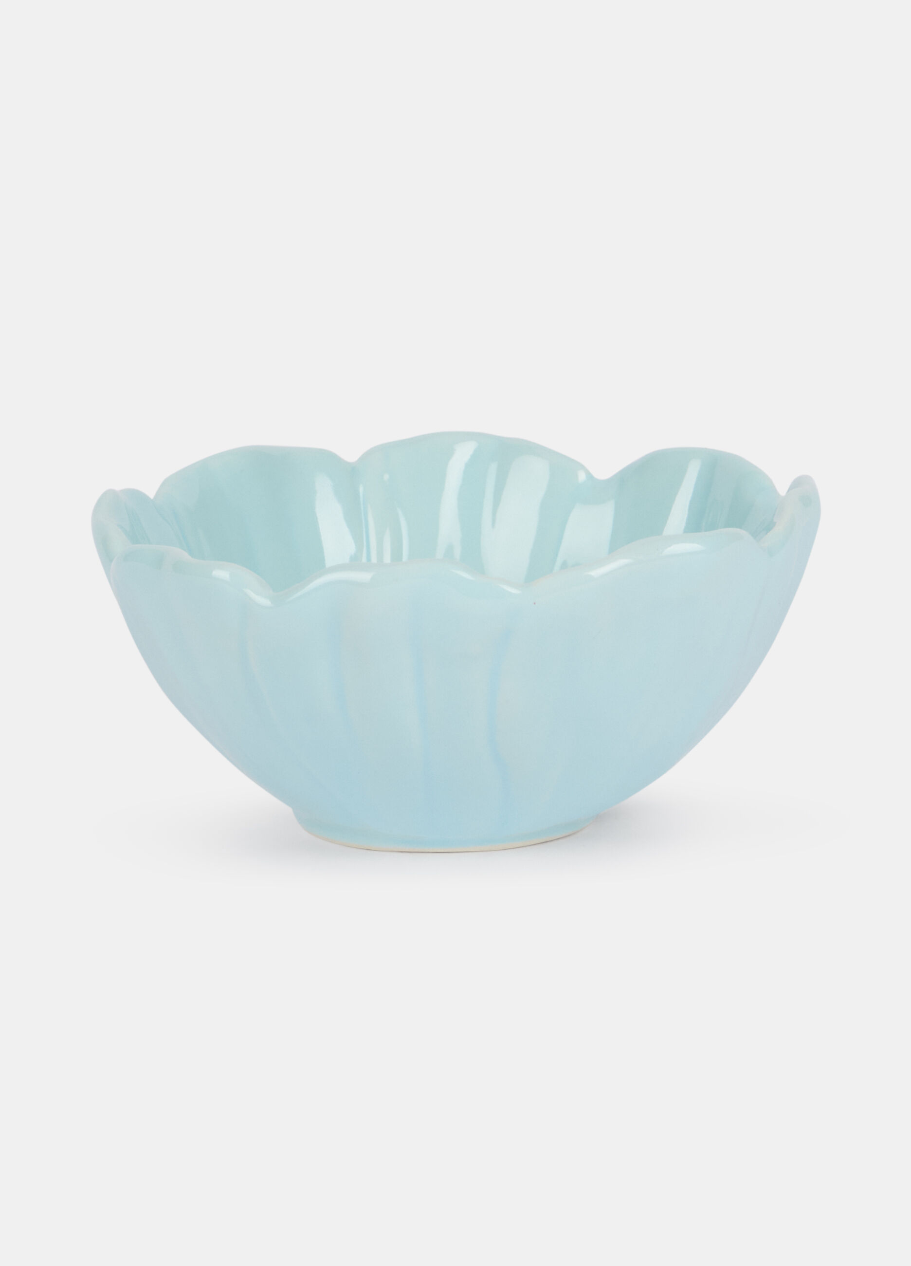 Flower-shaped bowl in porcelain_0