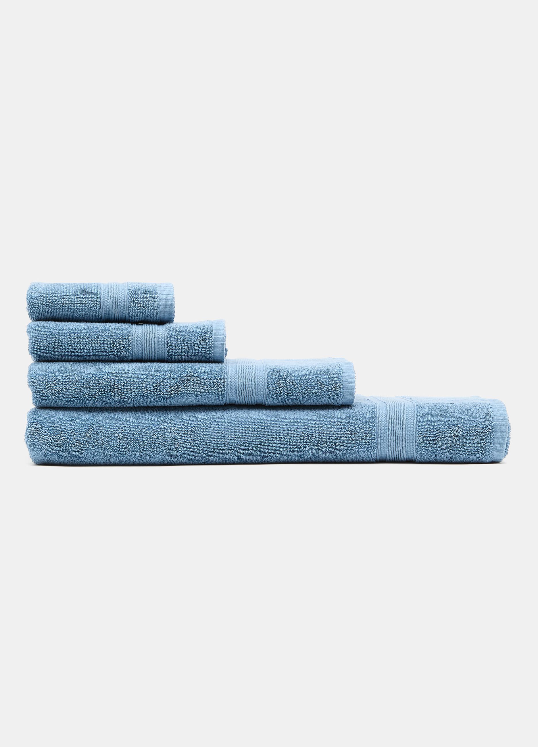 Solid colour towel in 100% cotton_0