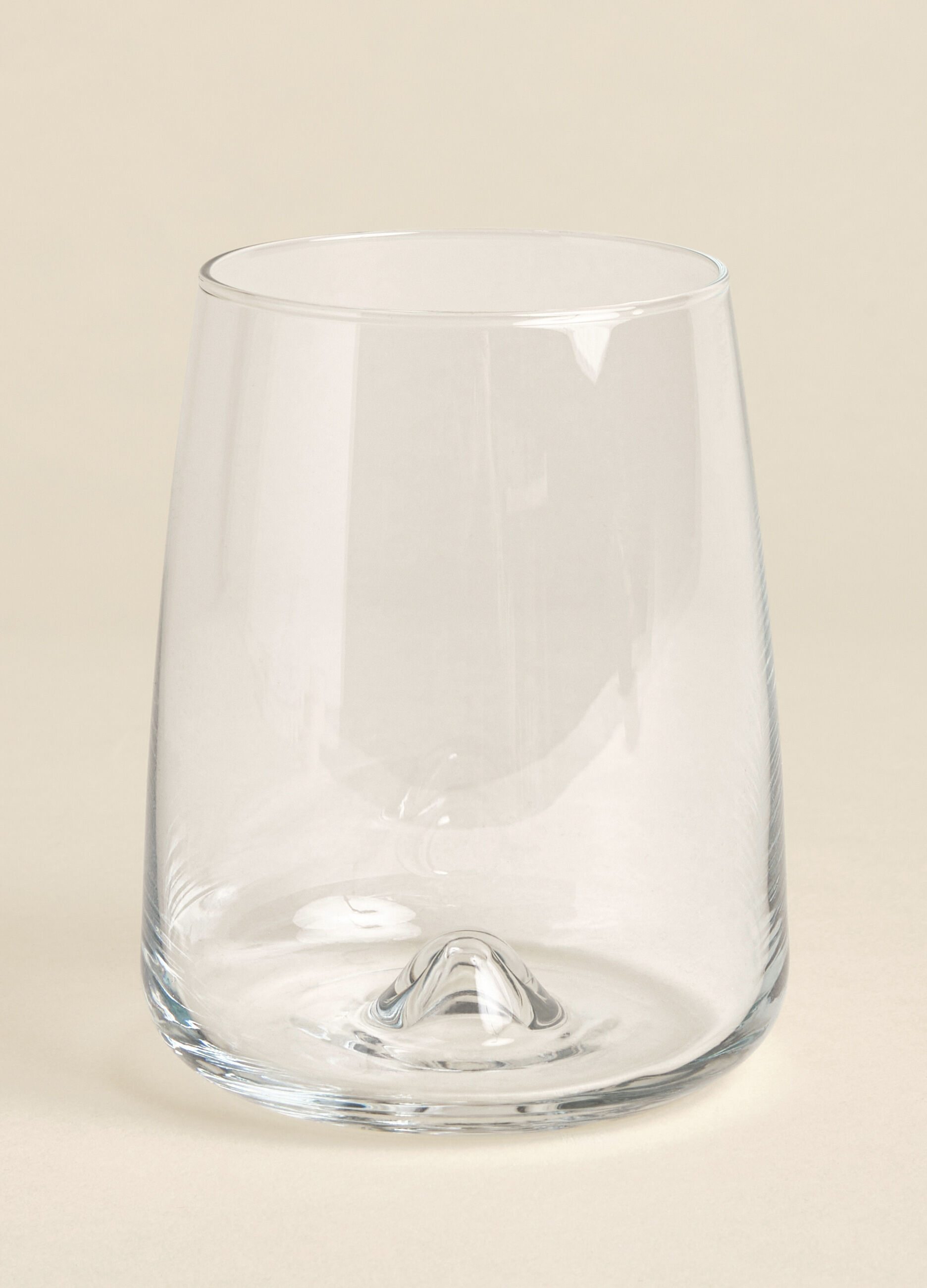 Bicchiere in vetro per acqua