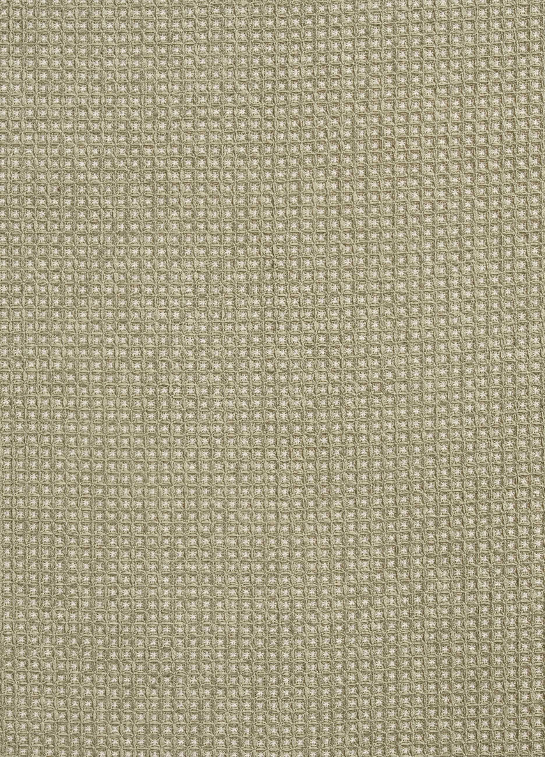 Organic cotton tea towel with waffle weave_2