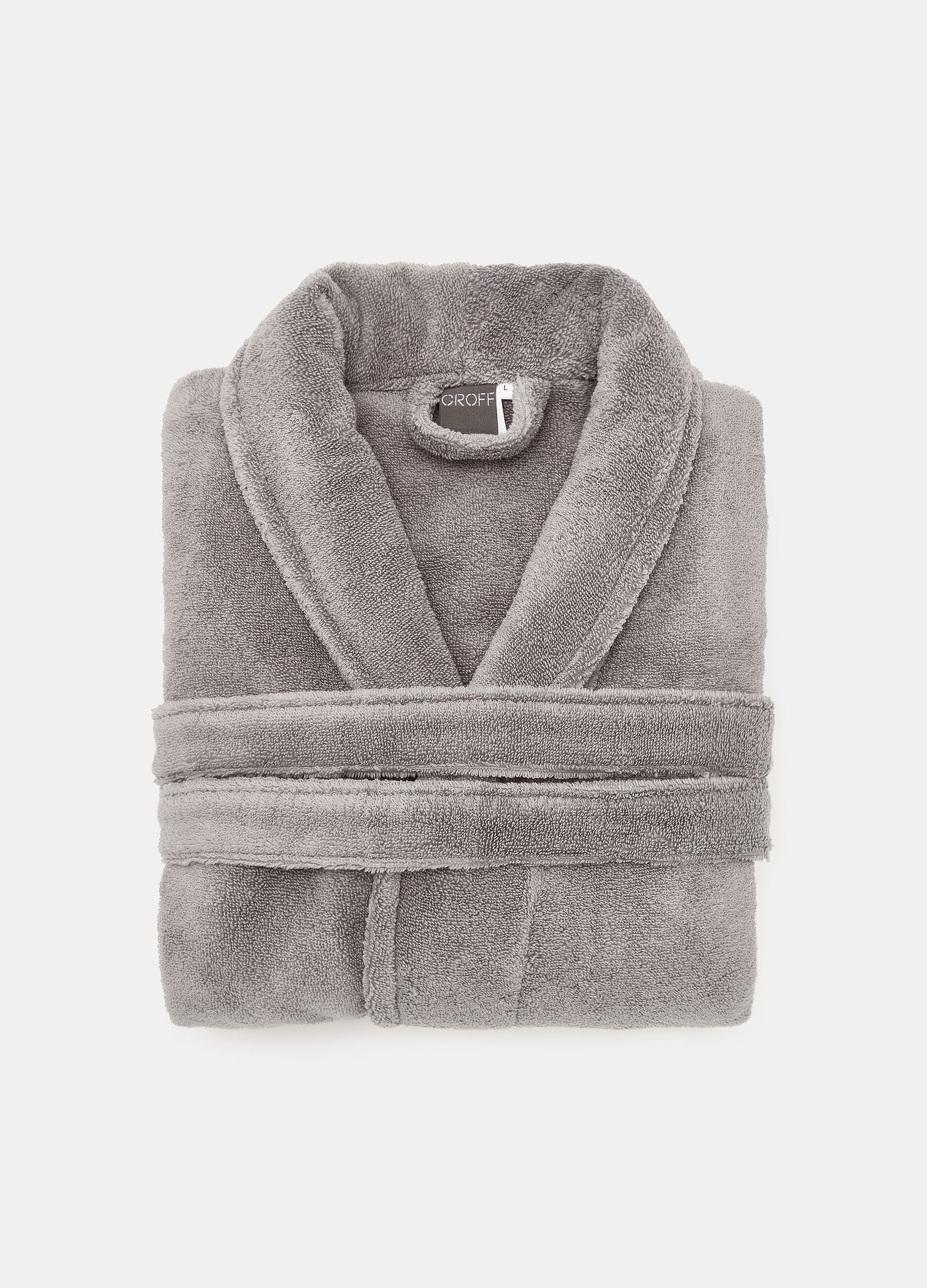 New Best Quality bathrobe with shawl neck_1