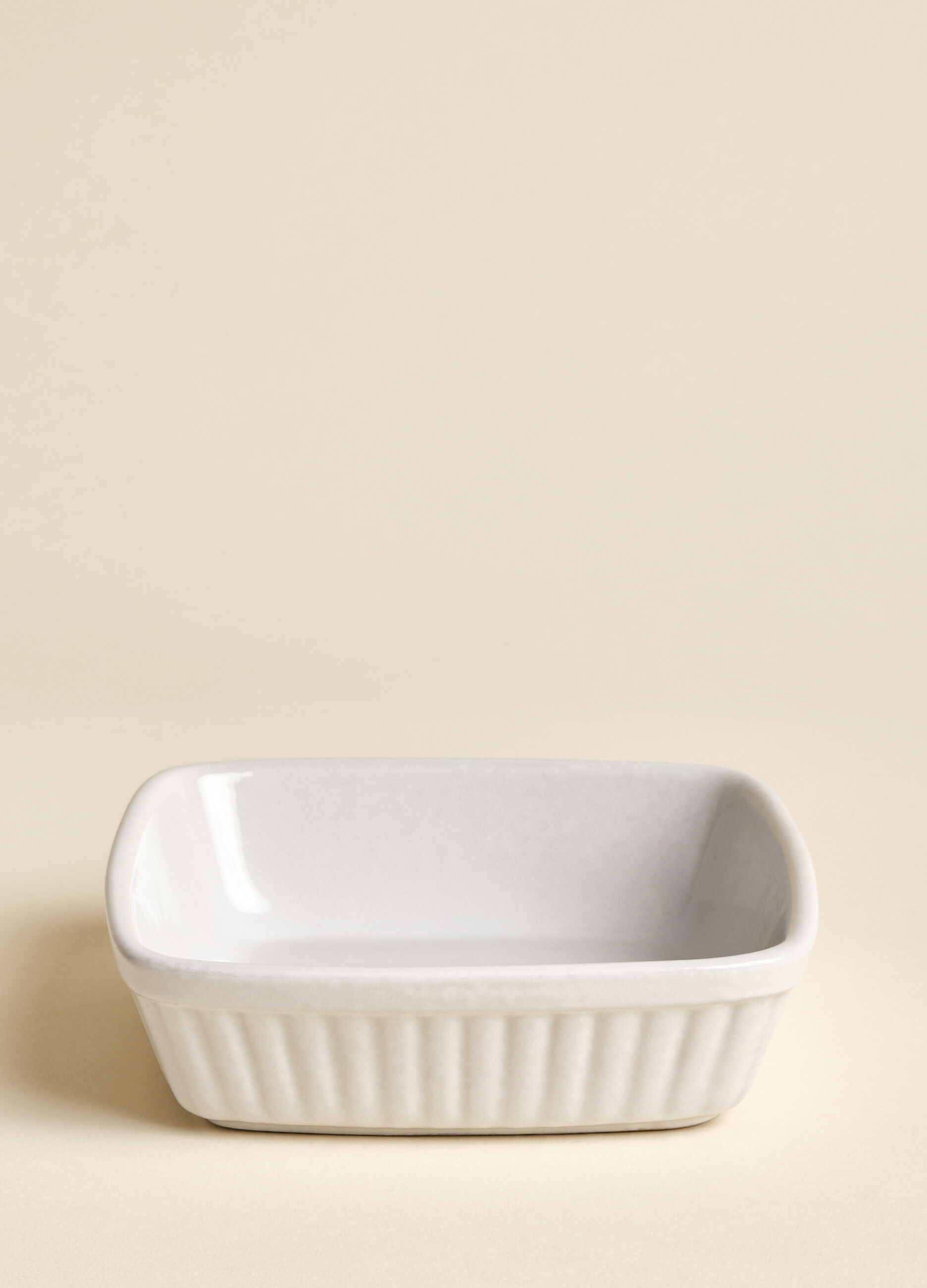 Square casserole dish in porcelain 14 cm_1