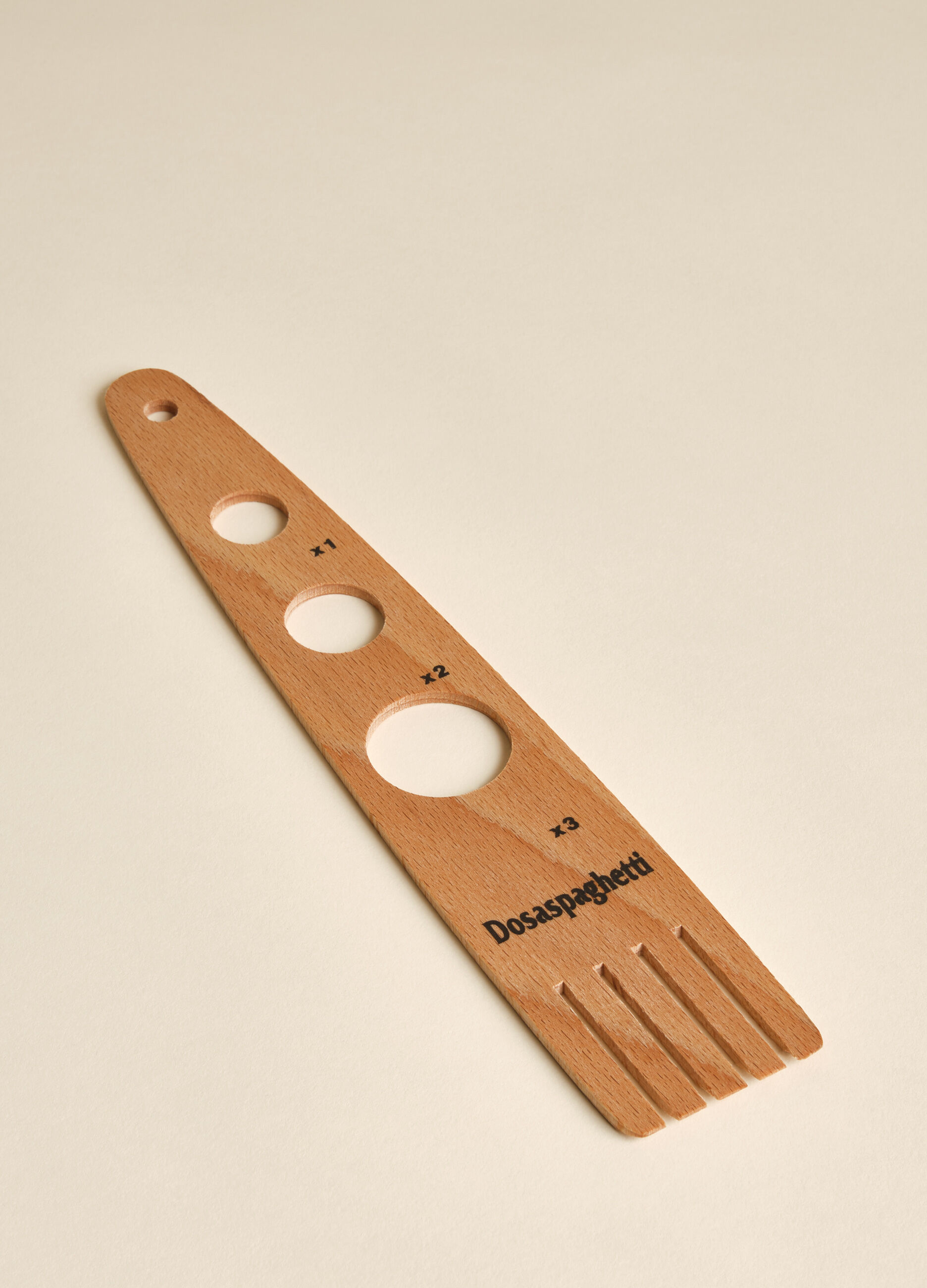 Spaghetti measurer in wood Made in Italy_1
