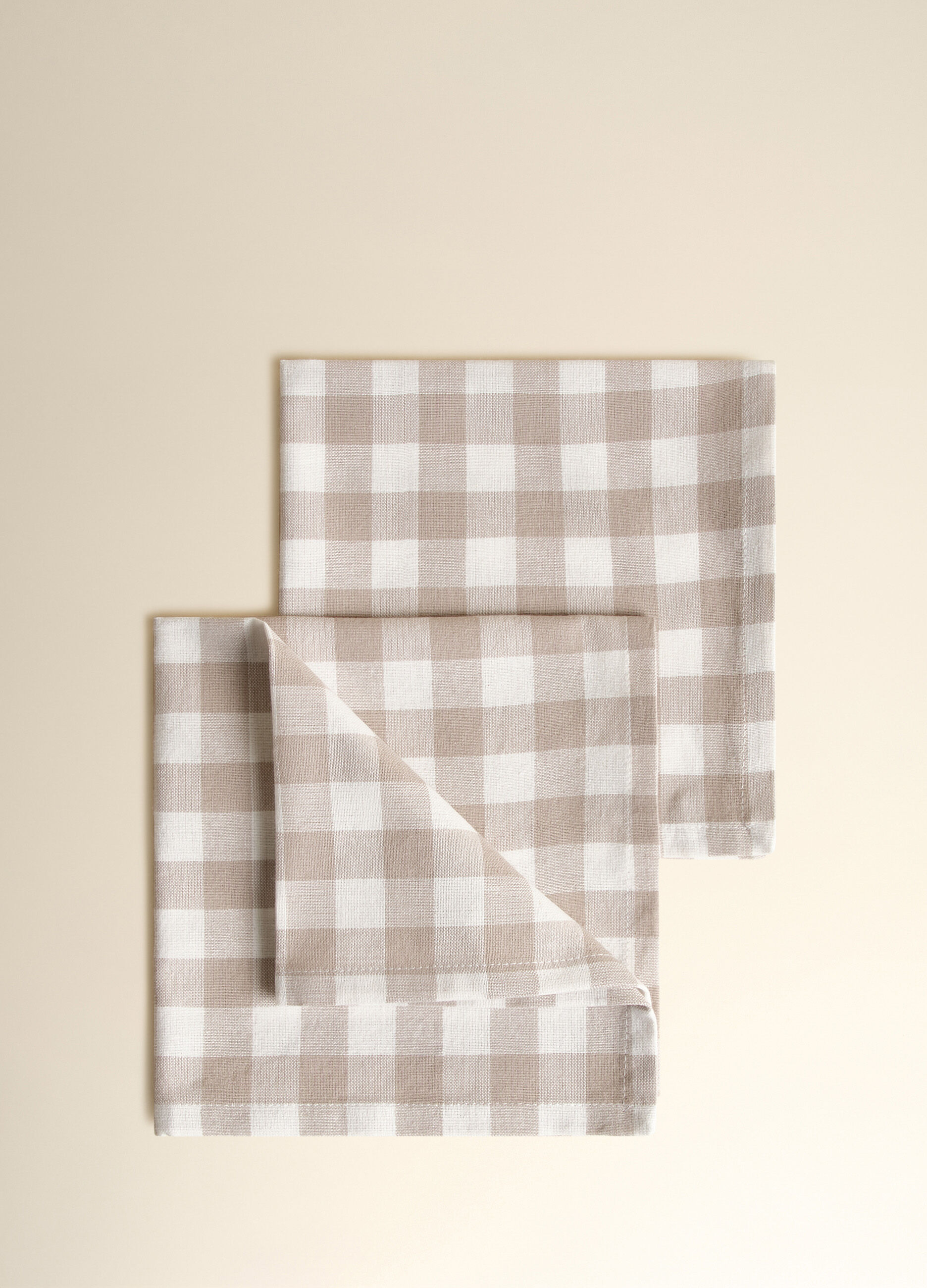 2-pack napkins in check cotton_1