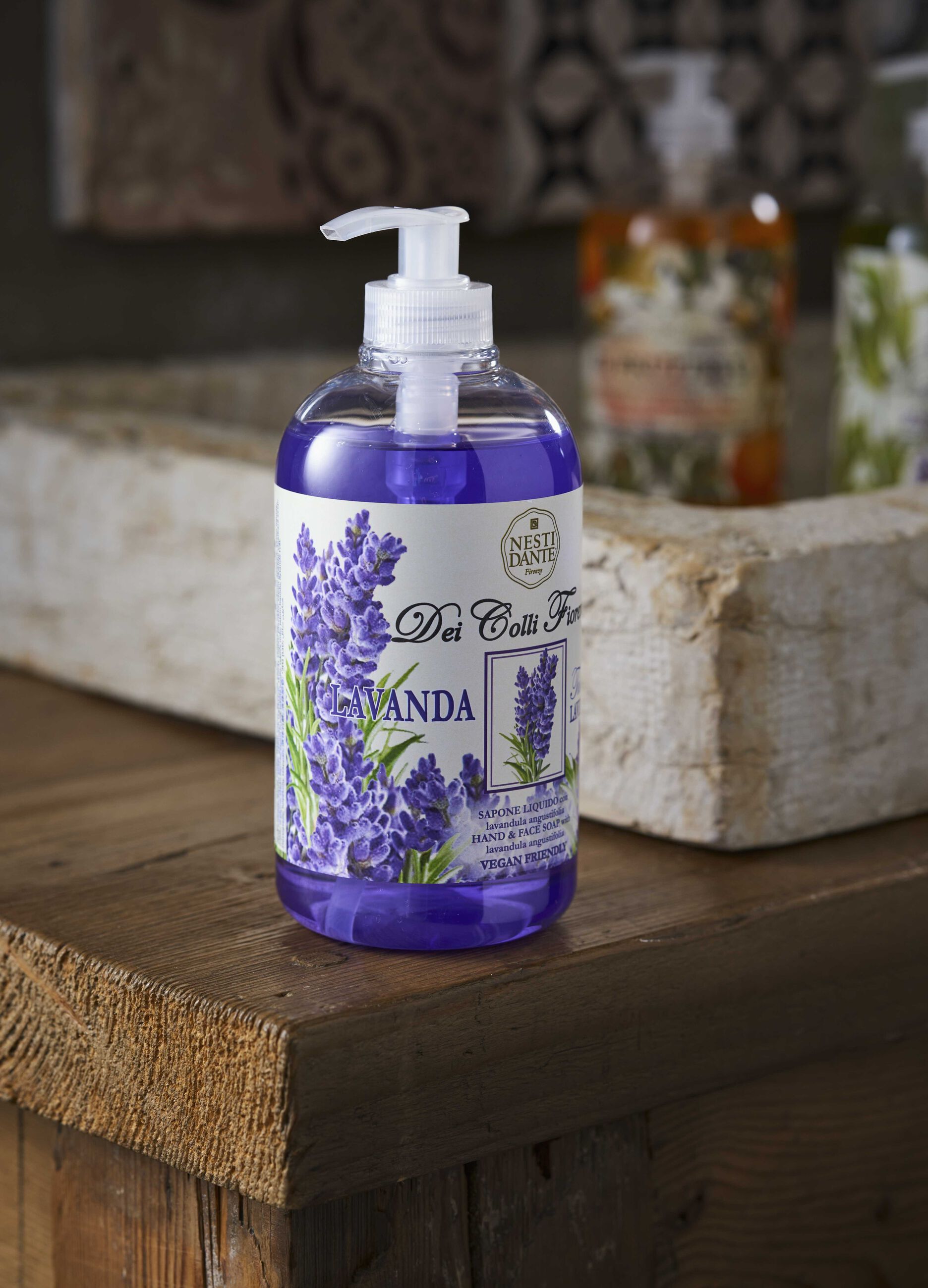 Liquid soap with rose and peony_0