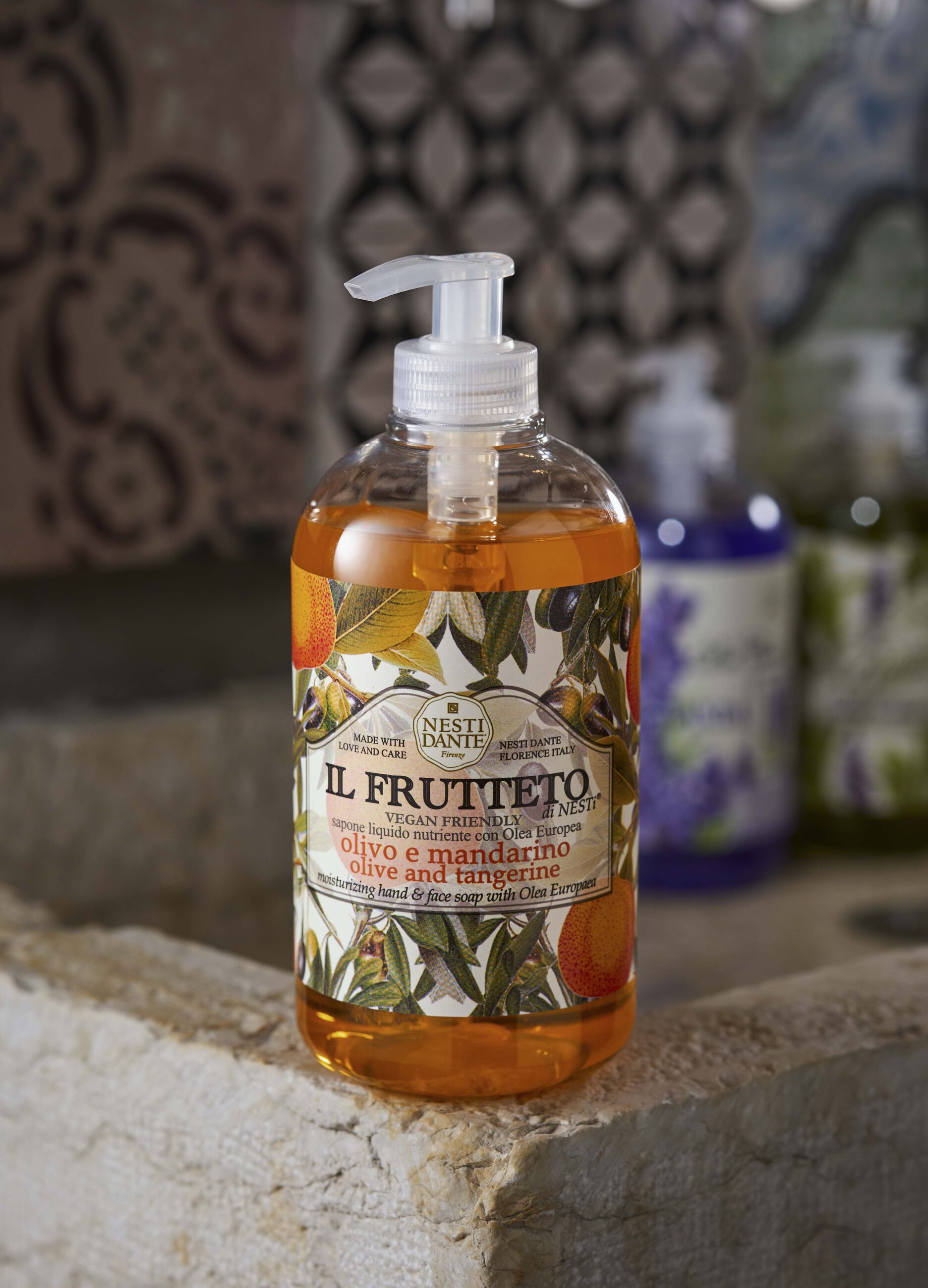 Olive oil and mandarin orange liquid soap