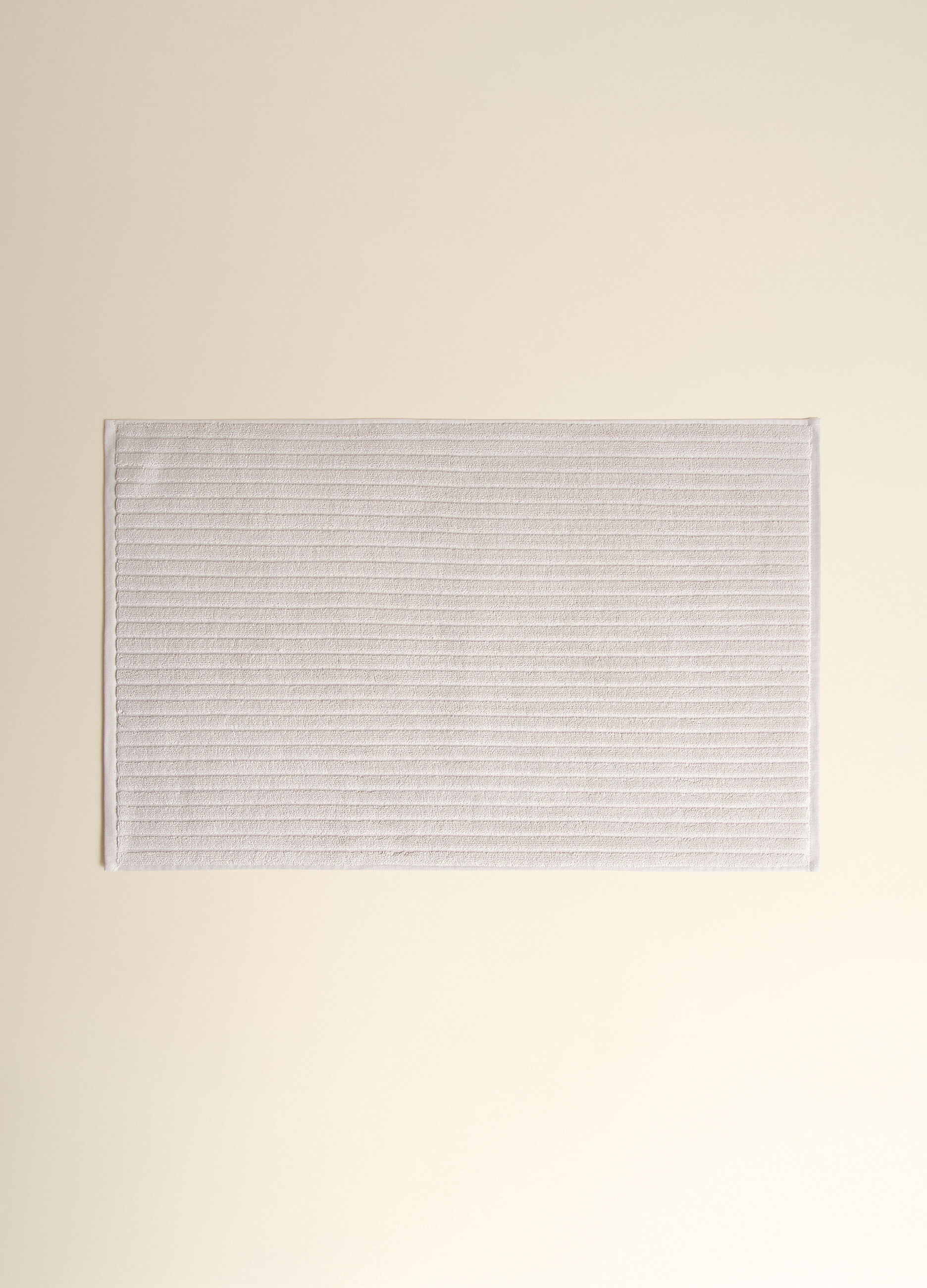 Tapis 100 % coton jacquard à rayures Made in Portugal