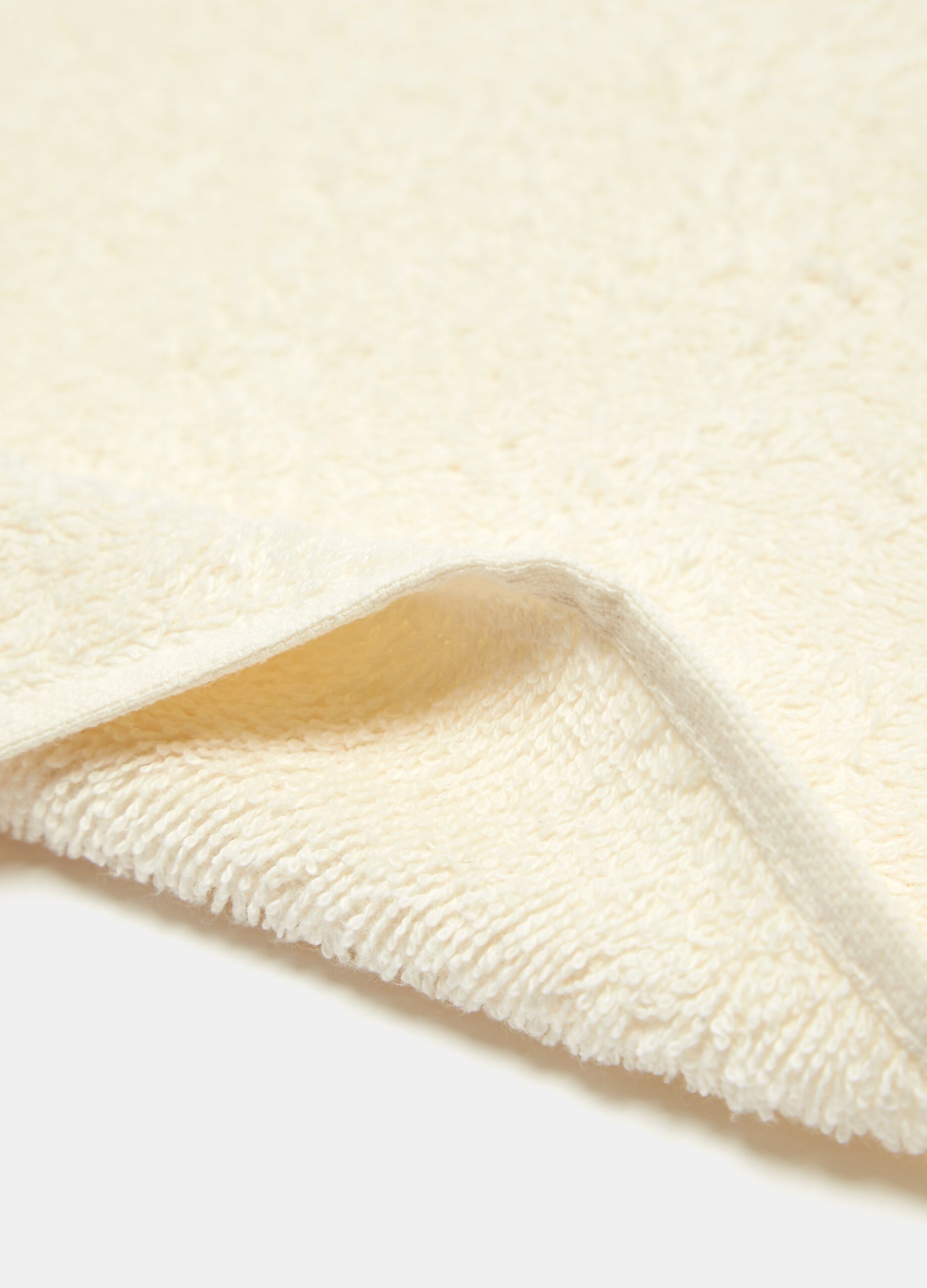 Solid colour guest towel in 100% cotton_1