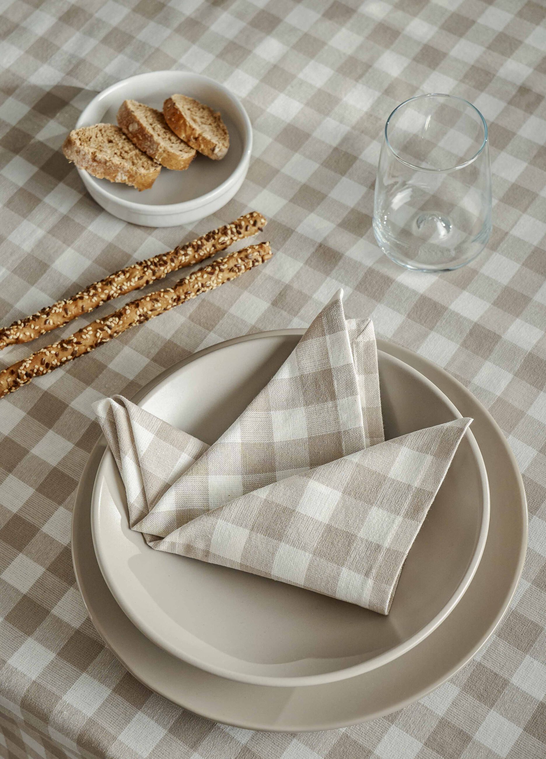 2-pack napkins in check cotton_0