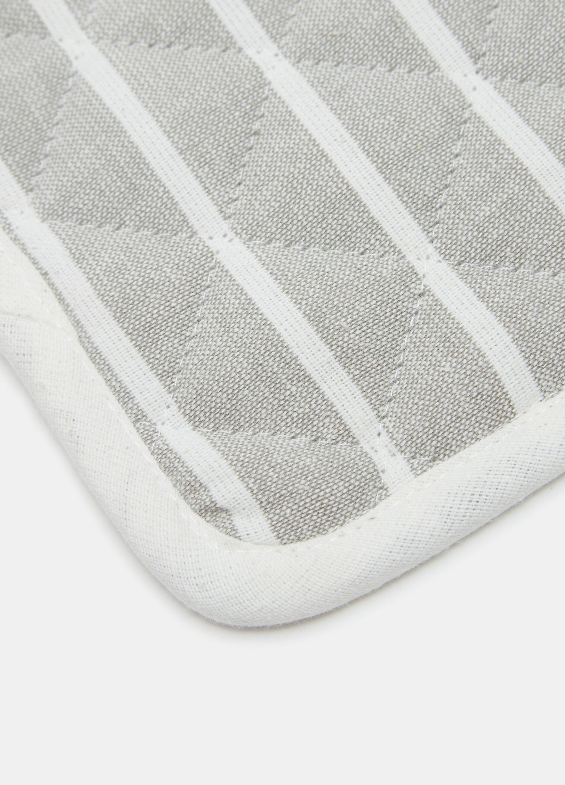 Striped pot holder in cotton_1