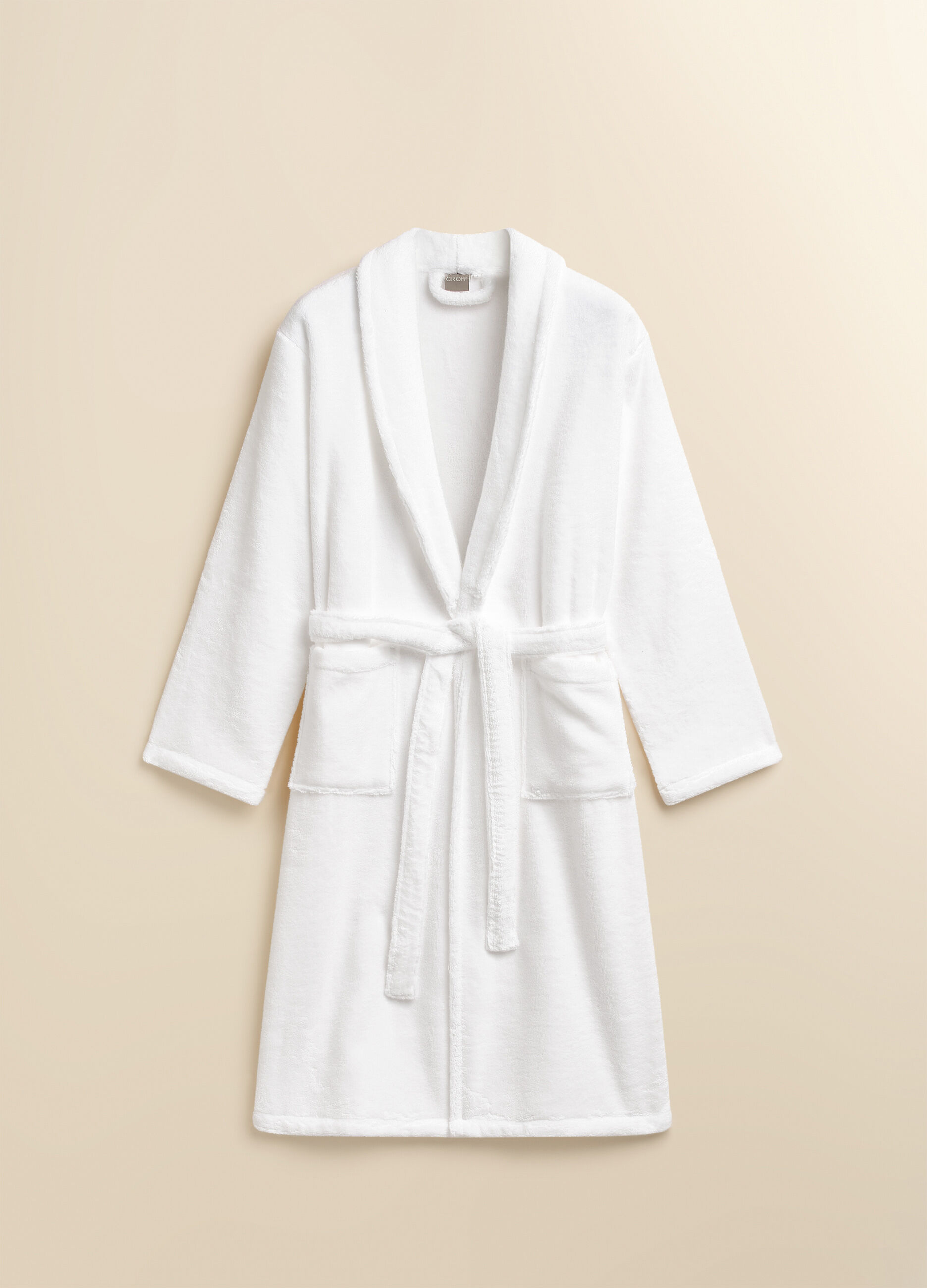 Solid colour bathrobe in 100% cotton_1