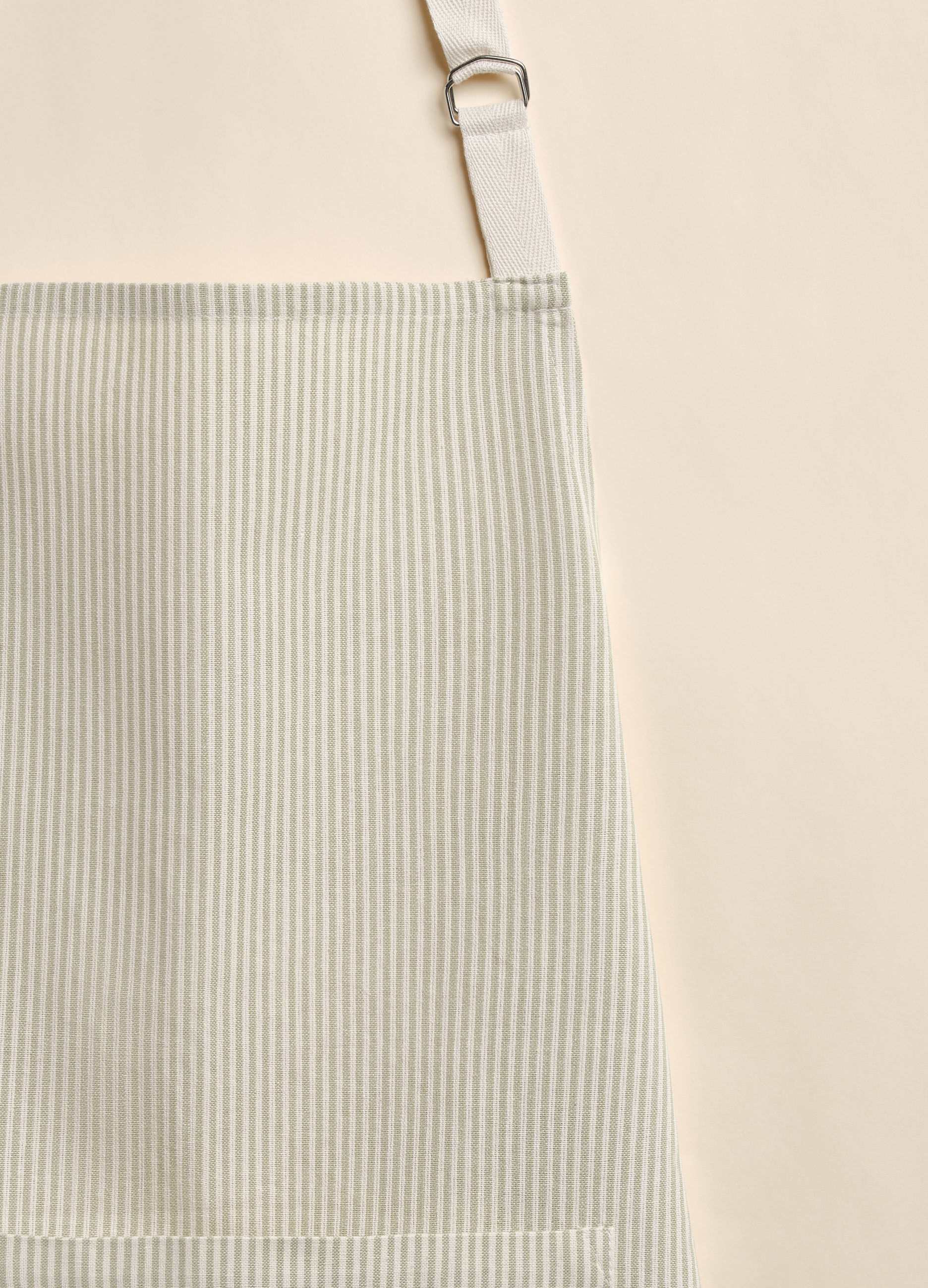 Striped apron in organic cotton_2