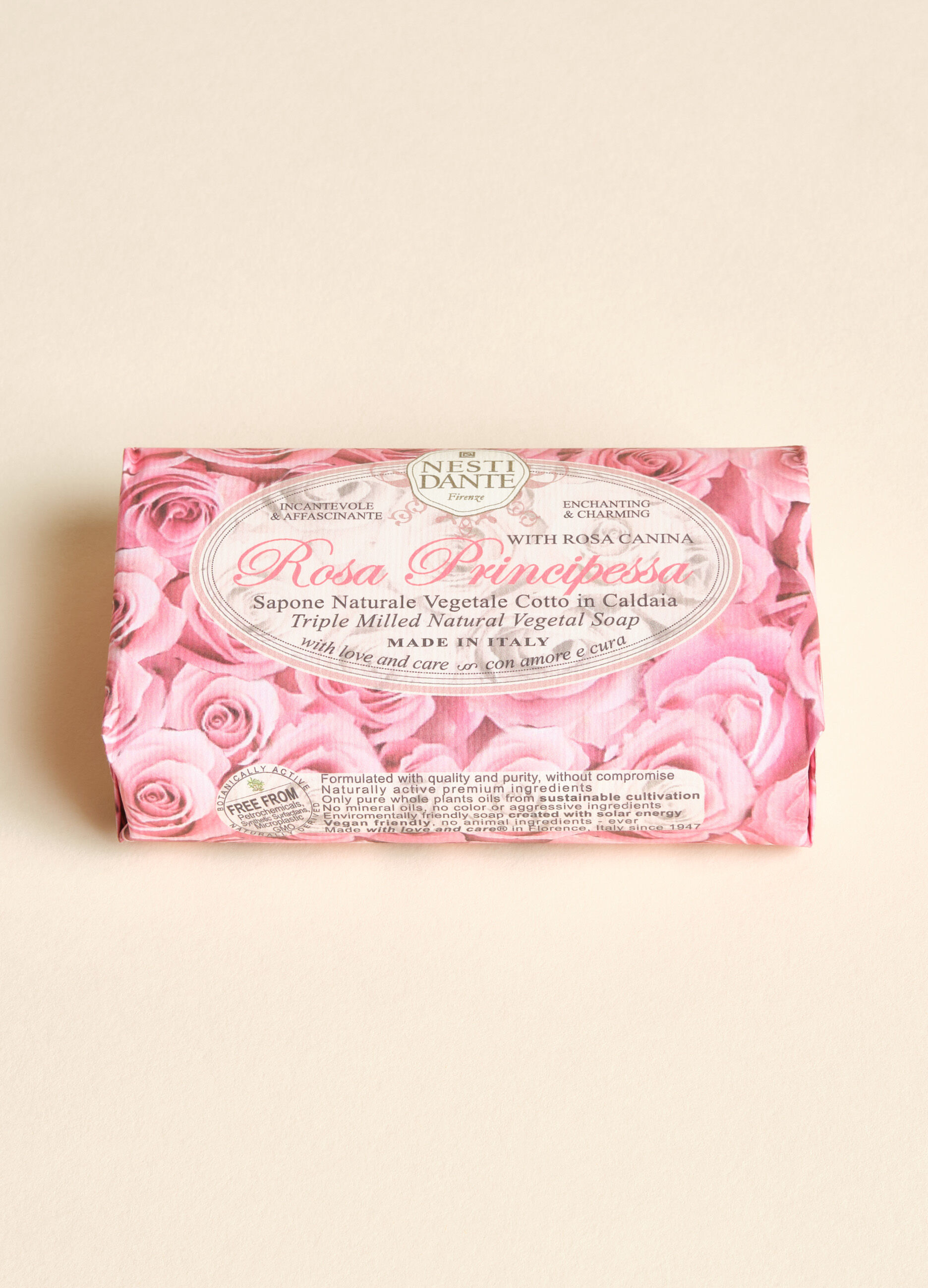 Rosa Principessa plant-based soap in Italy_1