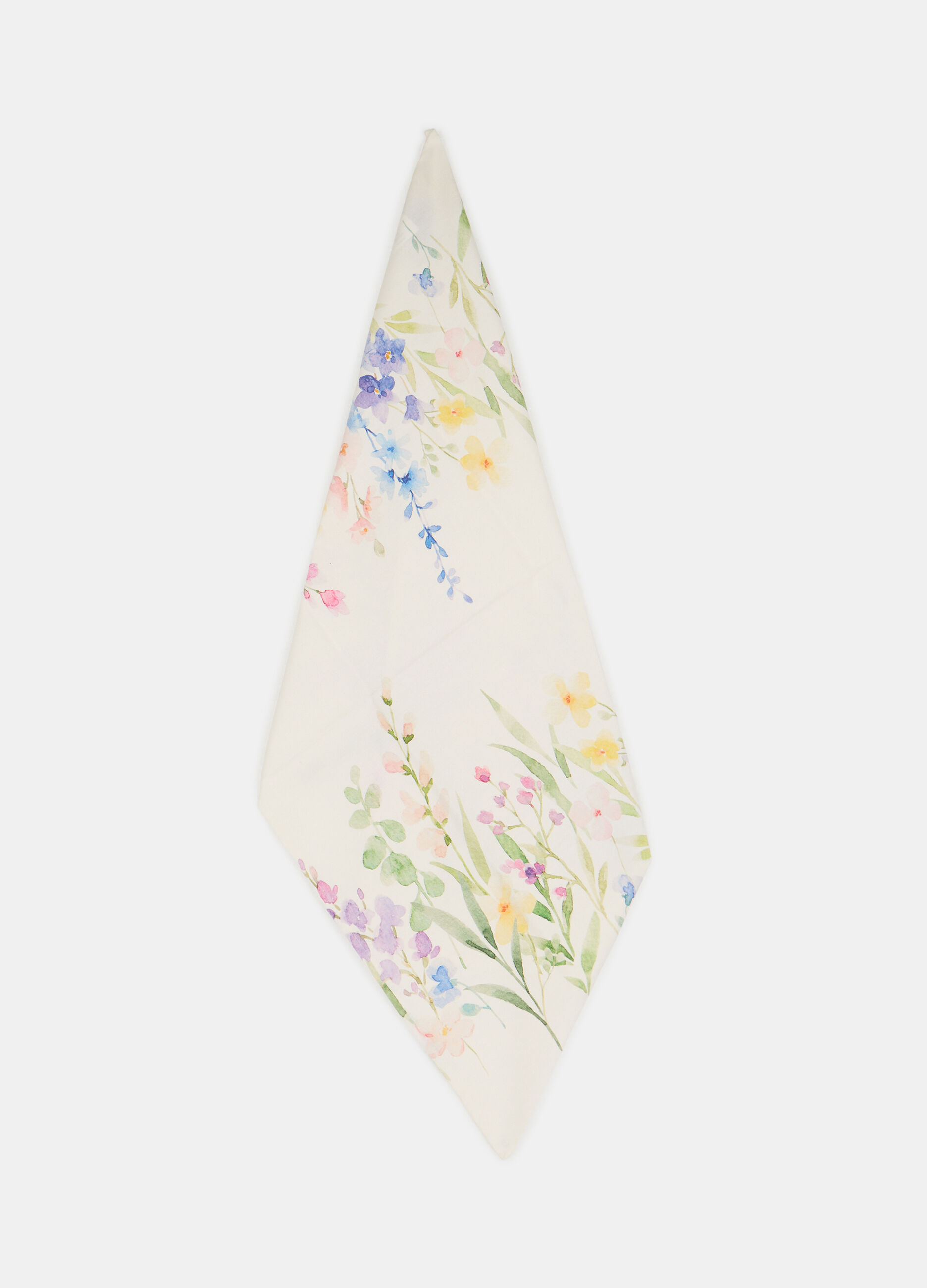 Cotton tea towel with print