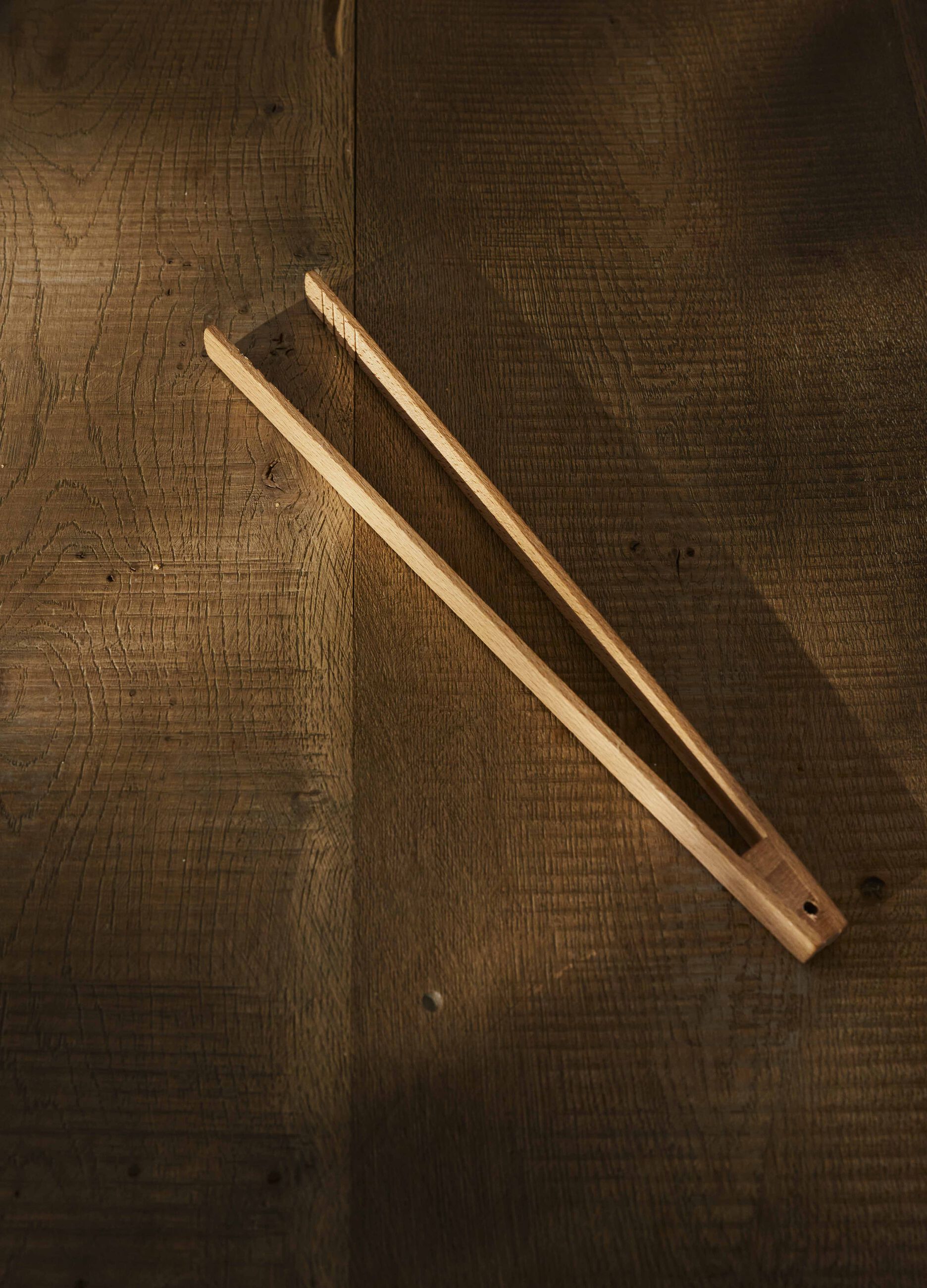 Tongs in wood Made in Italy_0