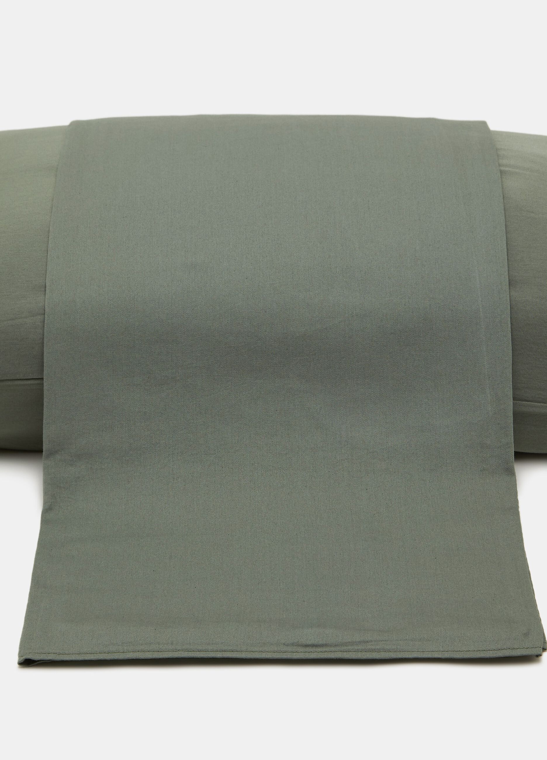 Solid colour sheet in 100% cotton_0