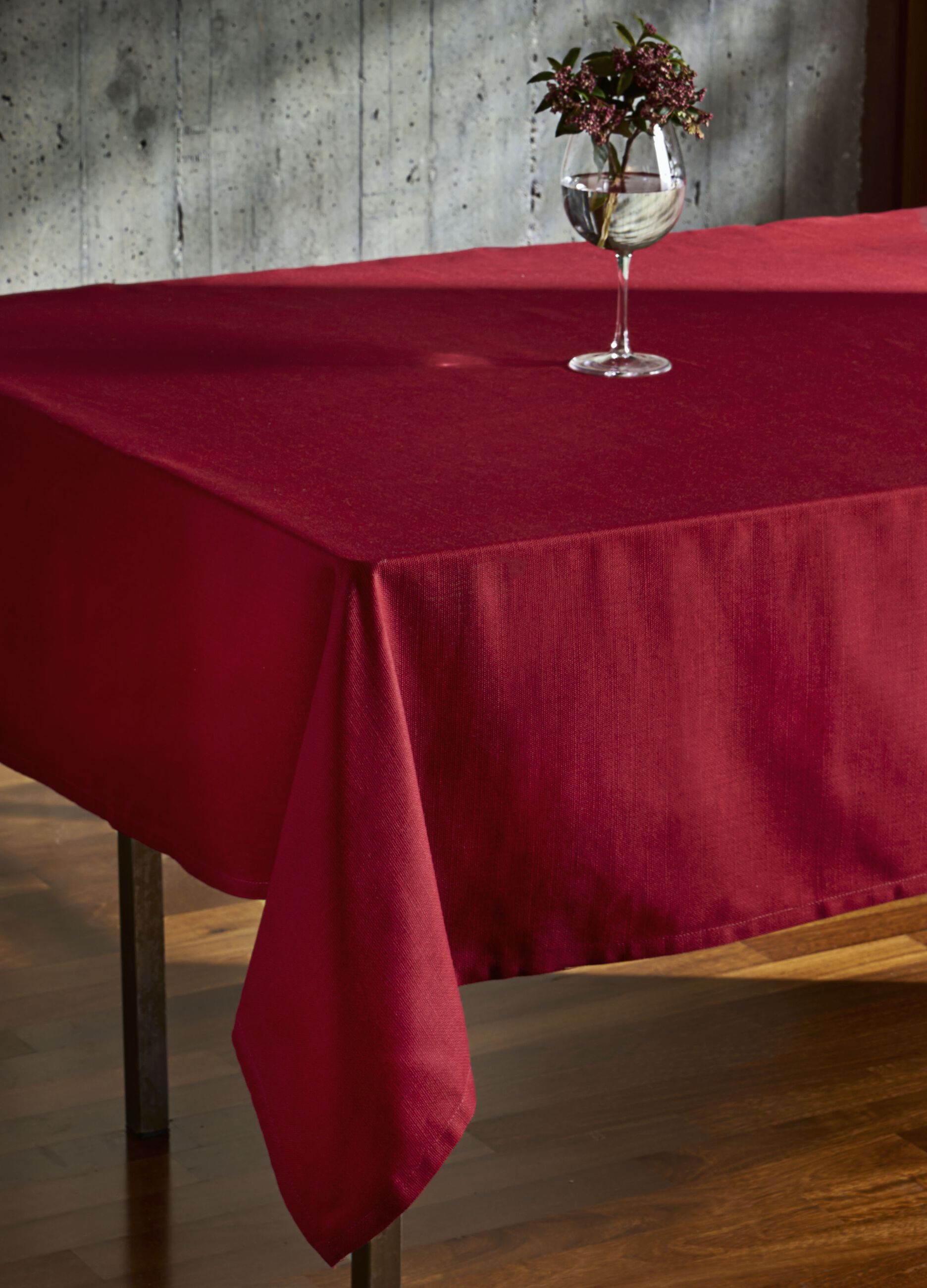 Round tablecloth in Panama cotton fabric_0