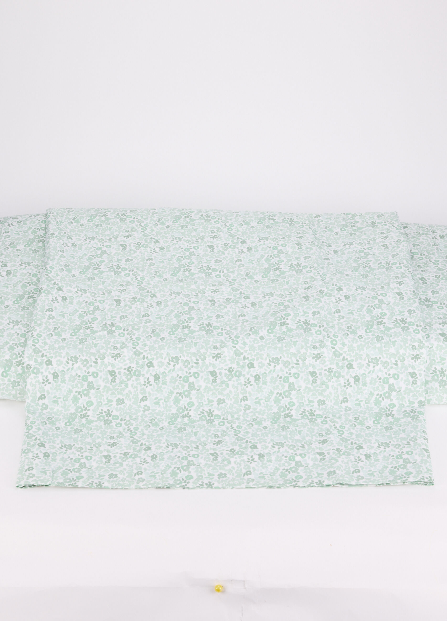 Single-bed sheet in cotton with micro motif_0