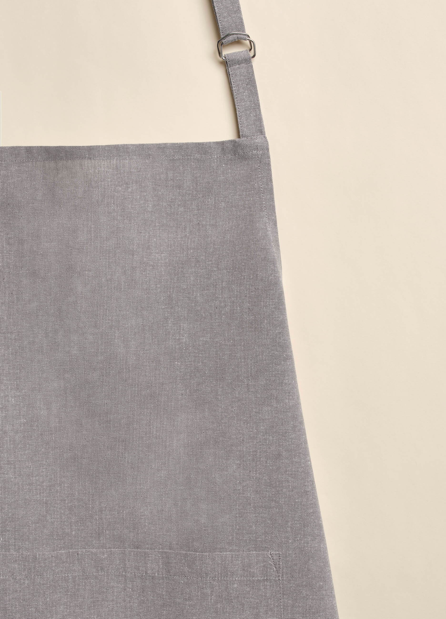 Mélange cotton apron_2