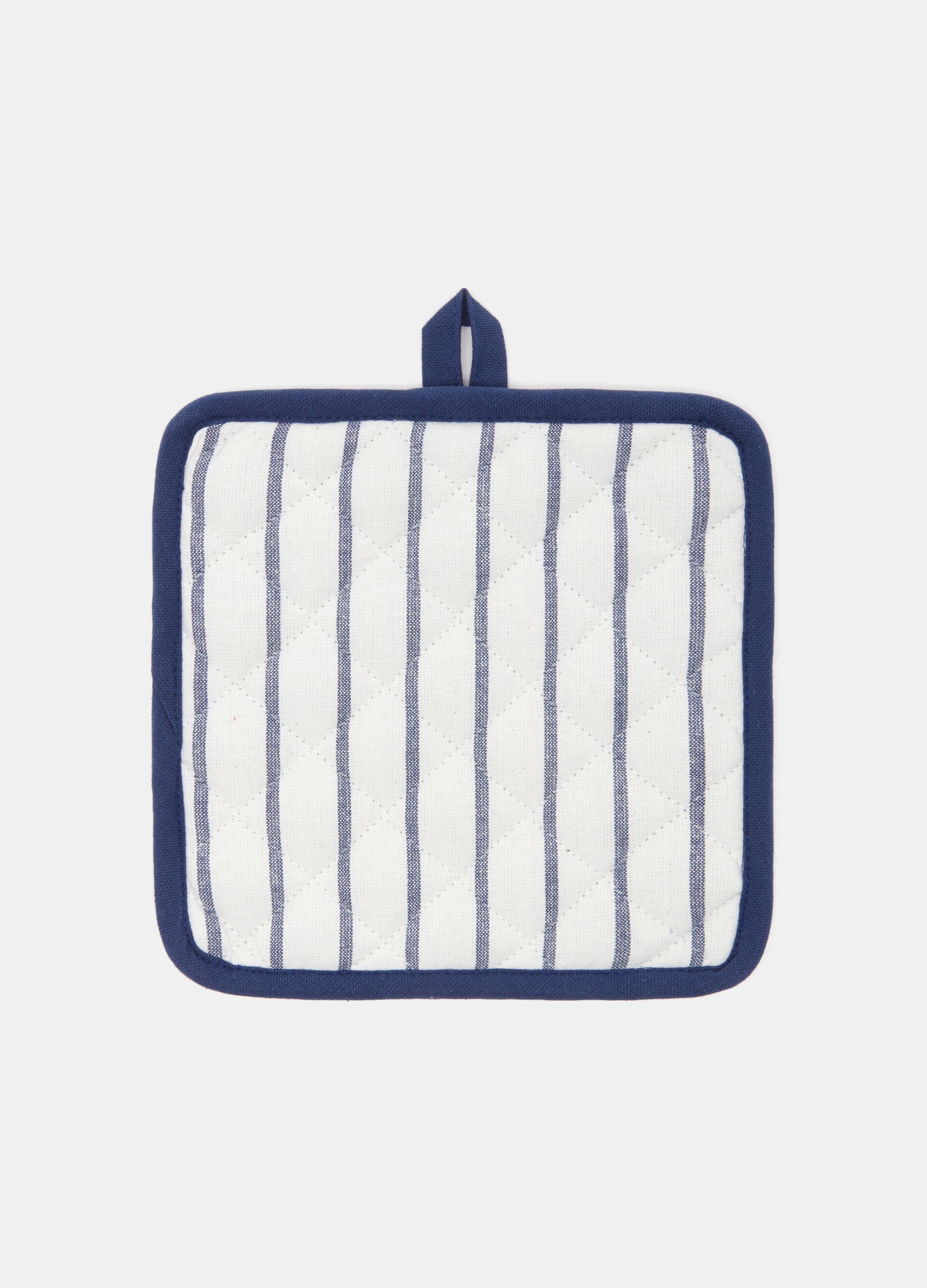 Pot Holder with Stripes_0