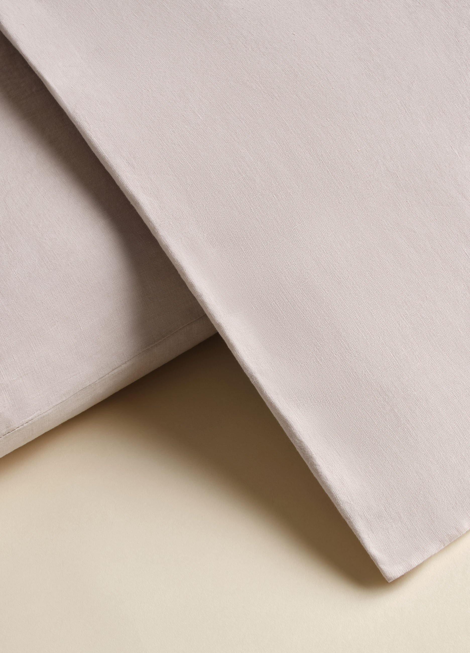 Double duvet cover in 100% linen