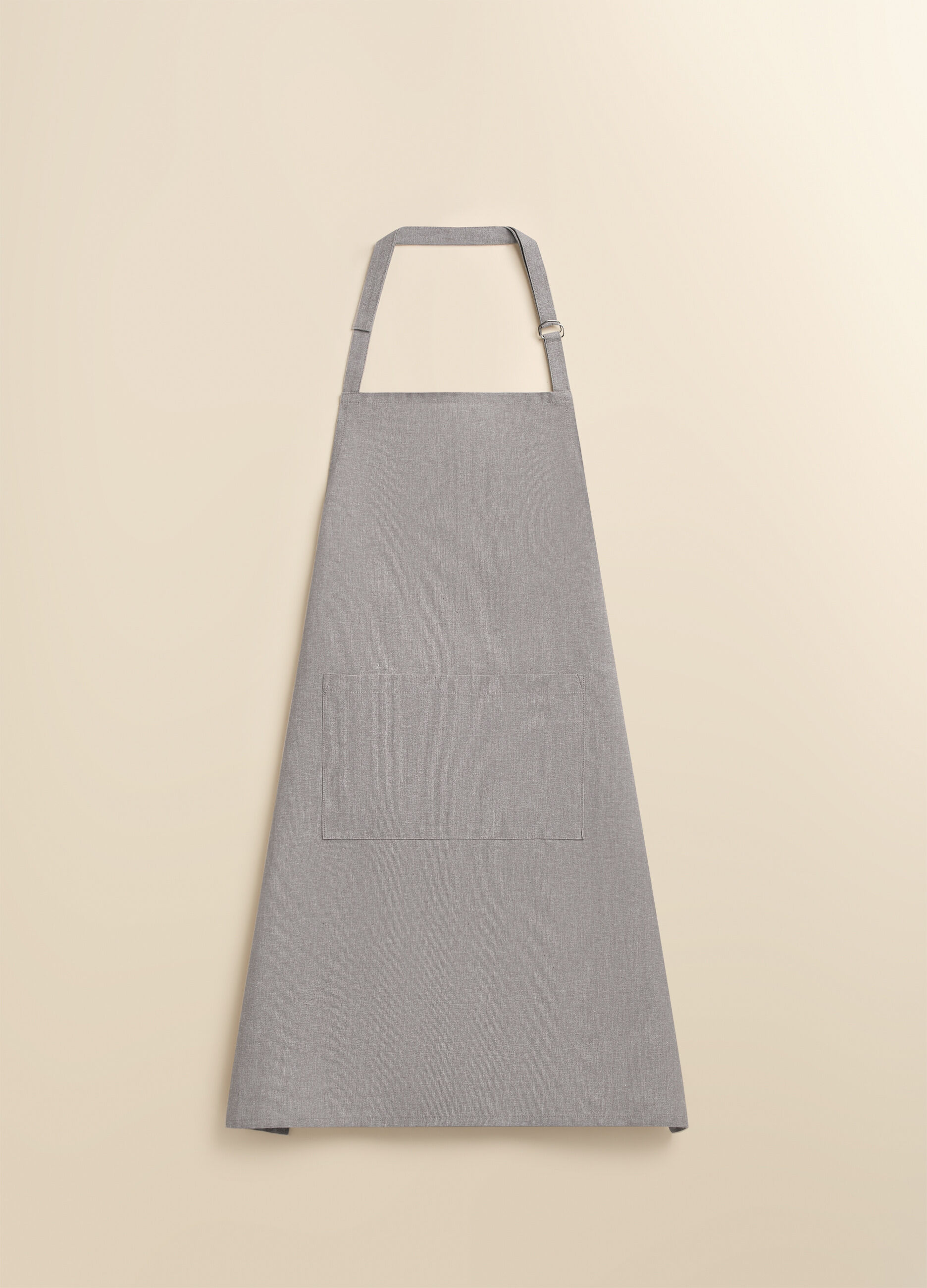 Mélange cotton apron_1