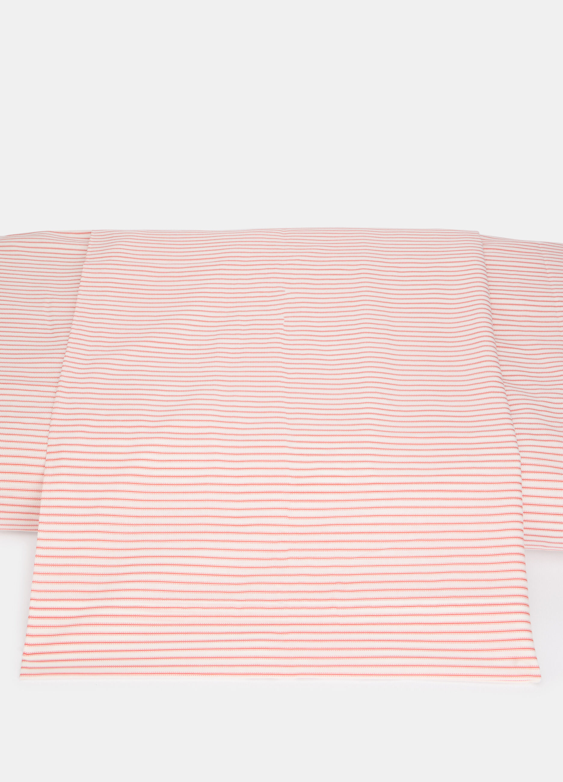 Double sheet in striped cotton_0