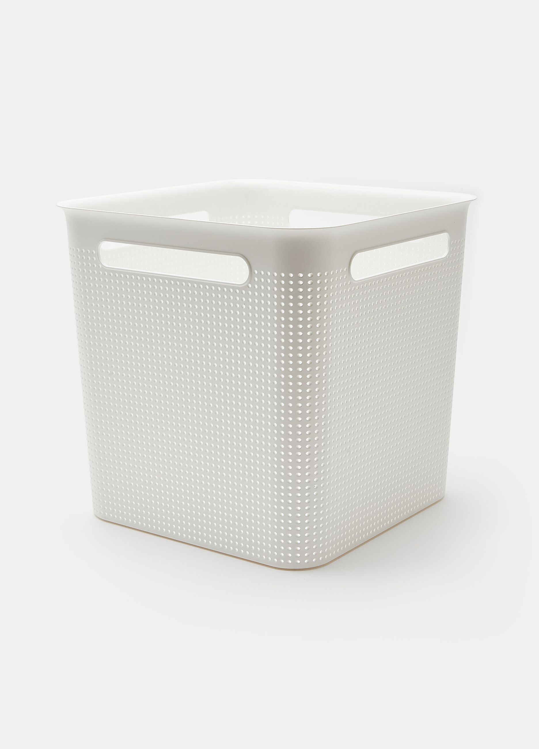 Solid colour openwork container_0